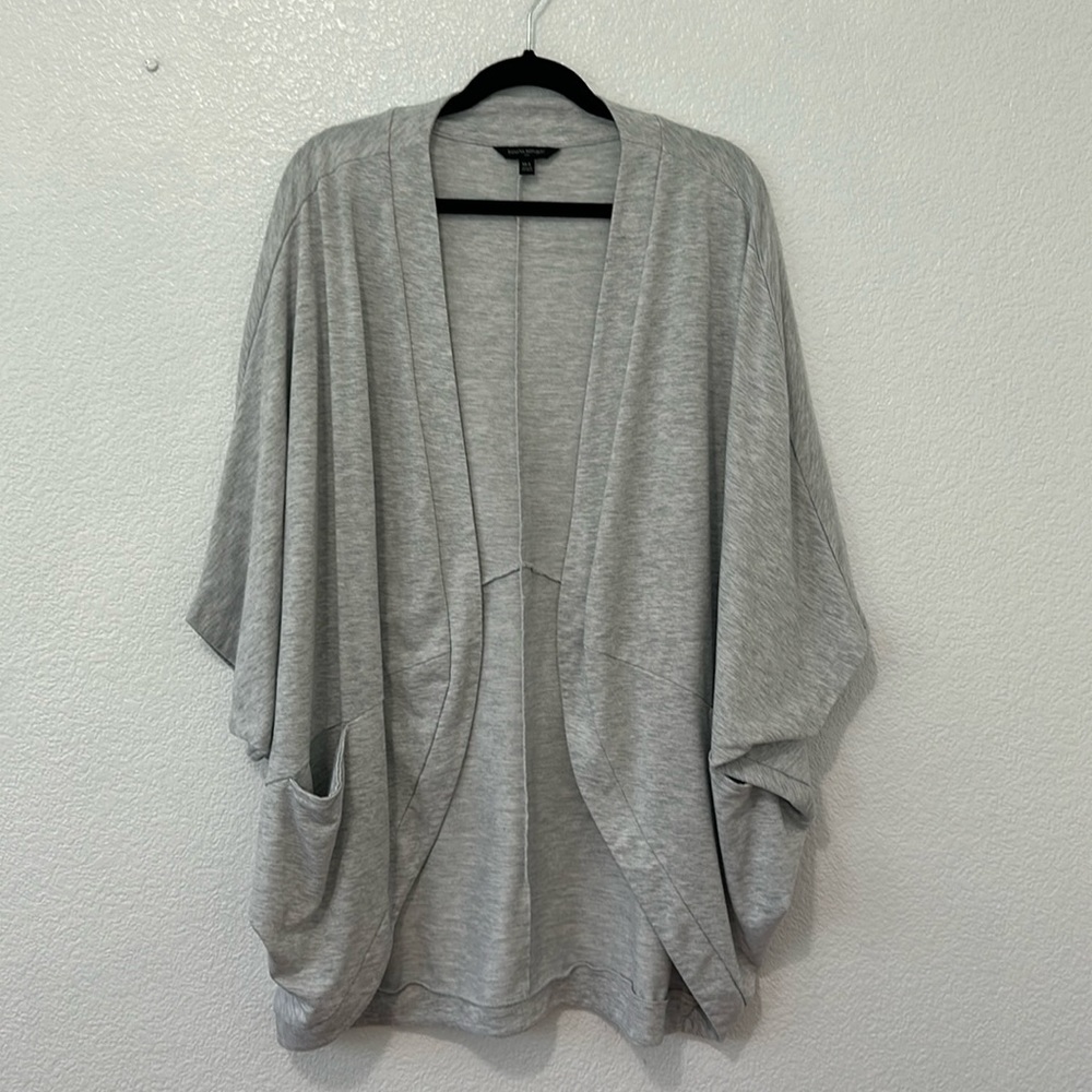 banana republic • gray cocoon cardigan